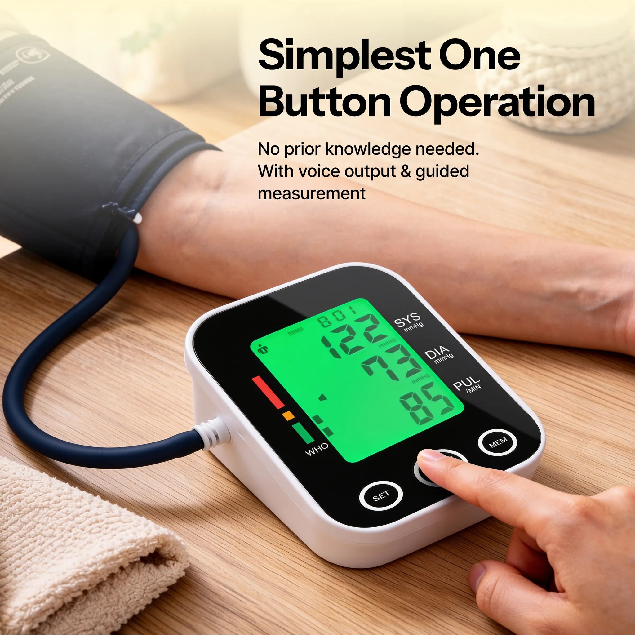 Bovenarm Bloeddrukmeter