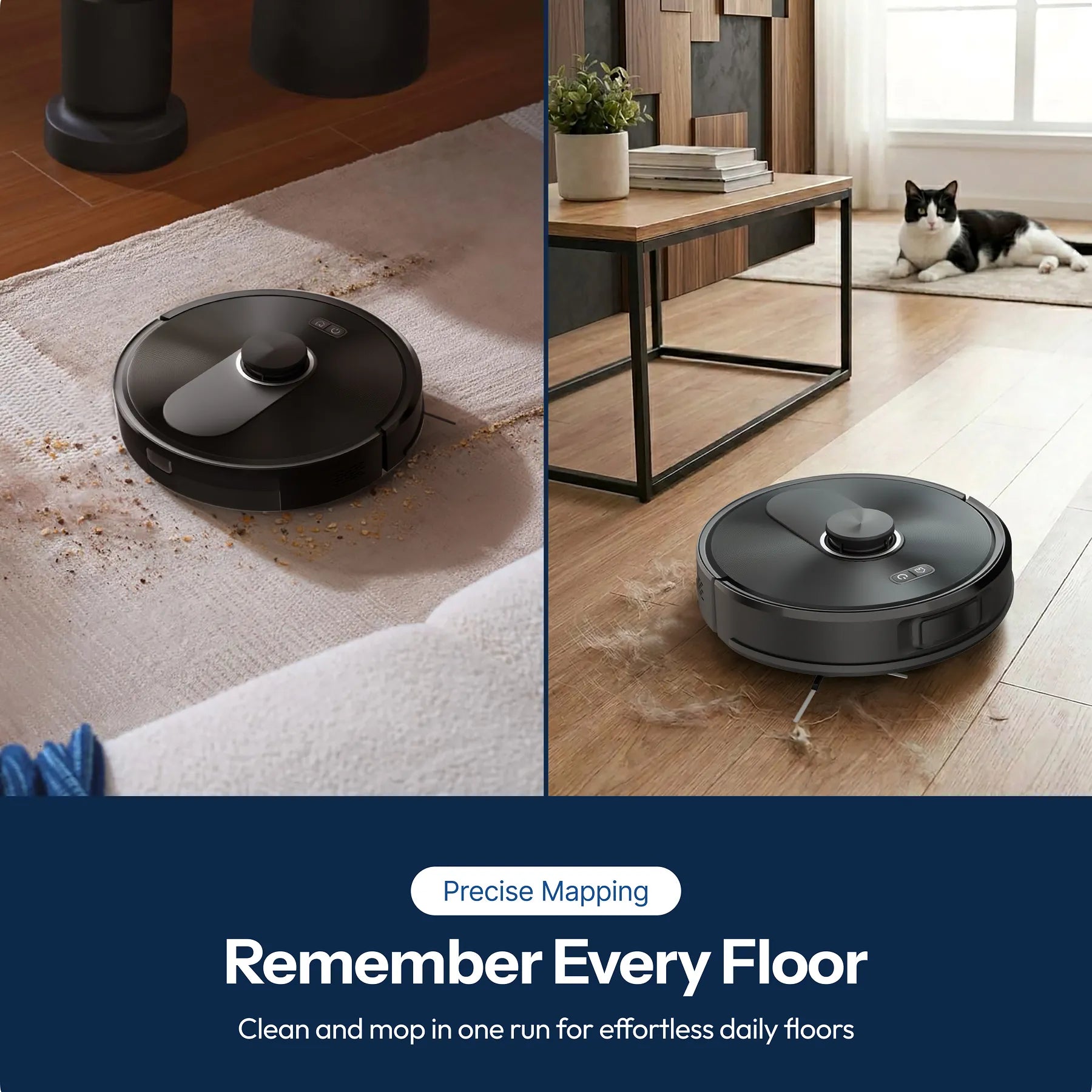 Q10 Robot Vacuum with Mop & AI LiDAR