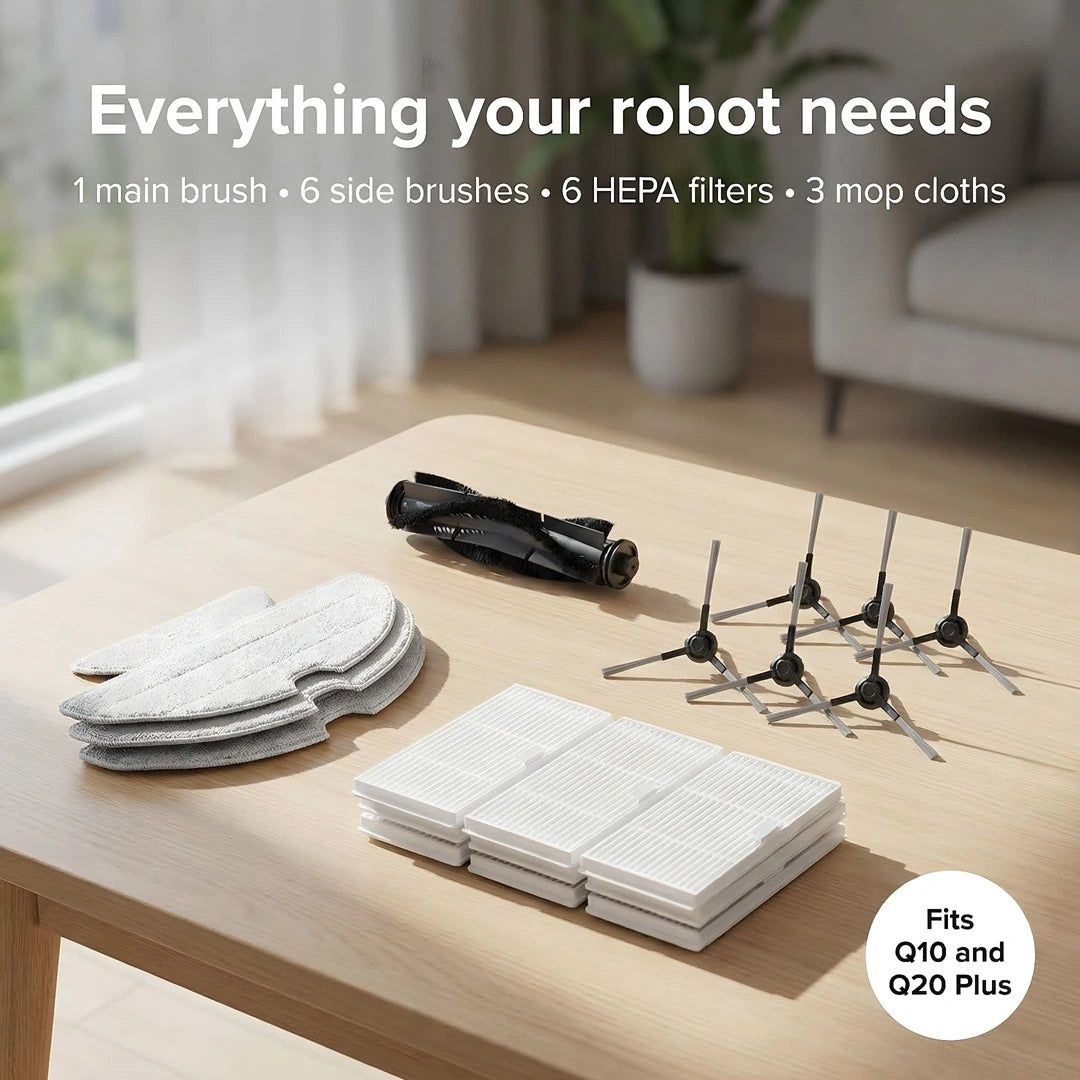 Accessoirekit voor Robotstofzuiger Q10 & Q20 Plus