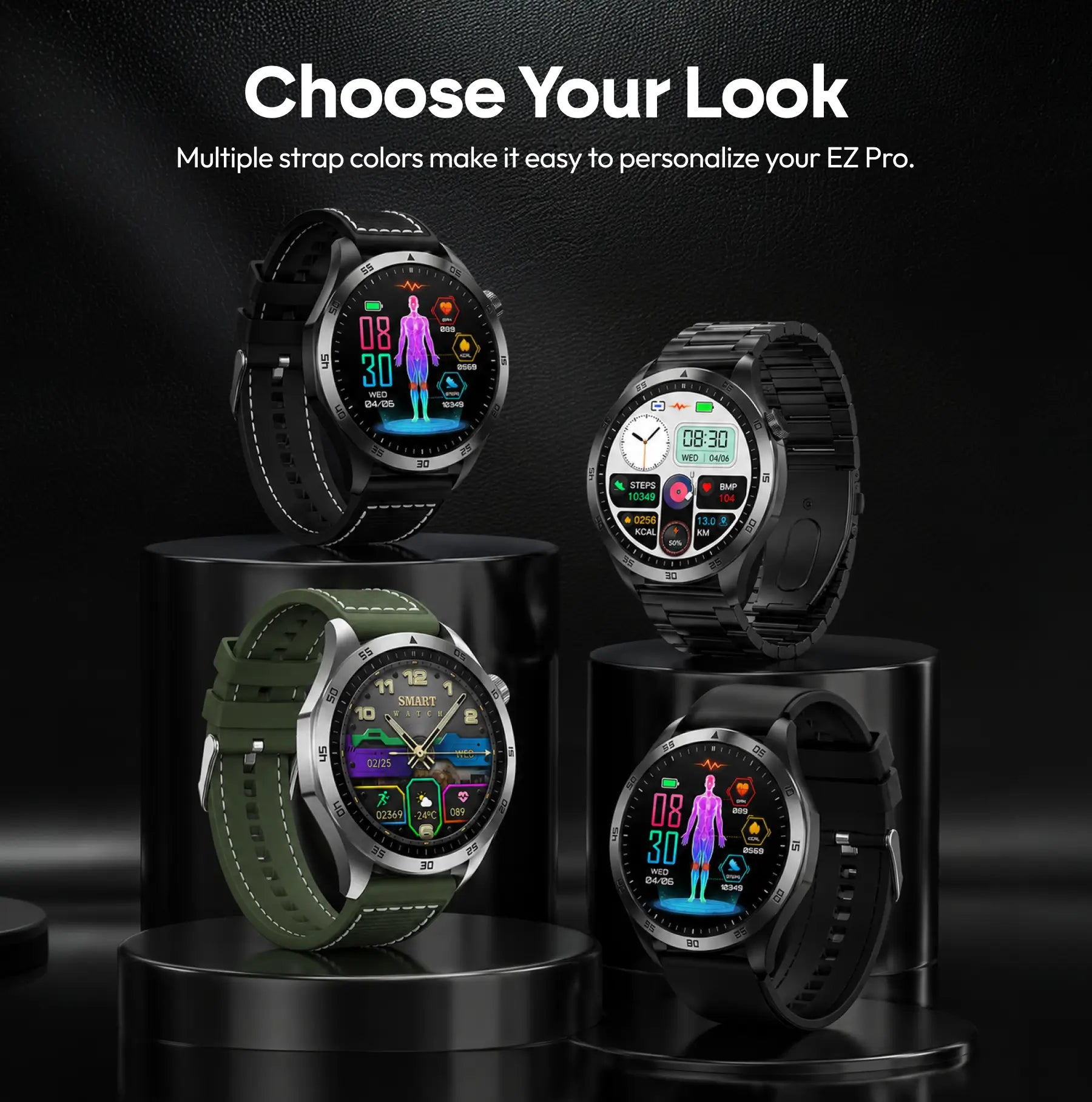 Heren Smartwatch EZ Pro