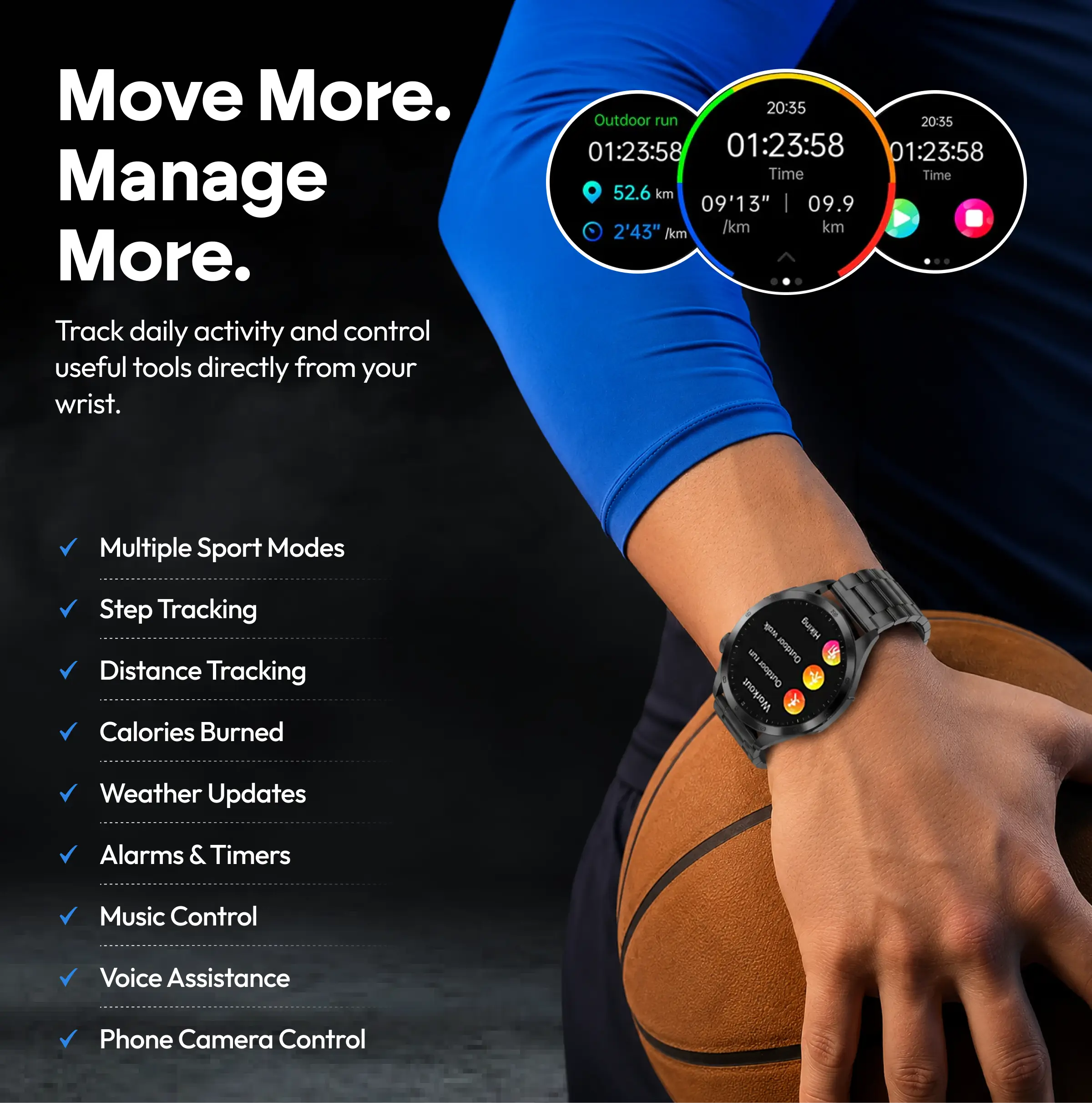 Heren Smartwatch EZ Pro