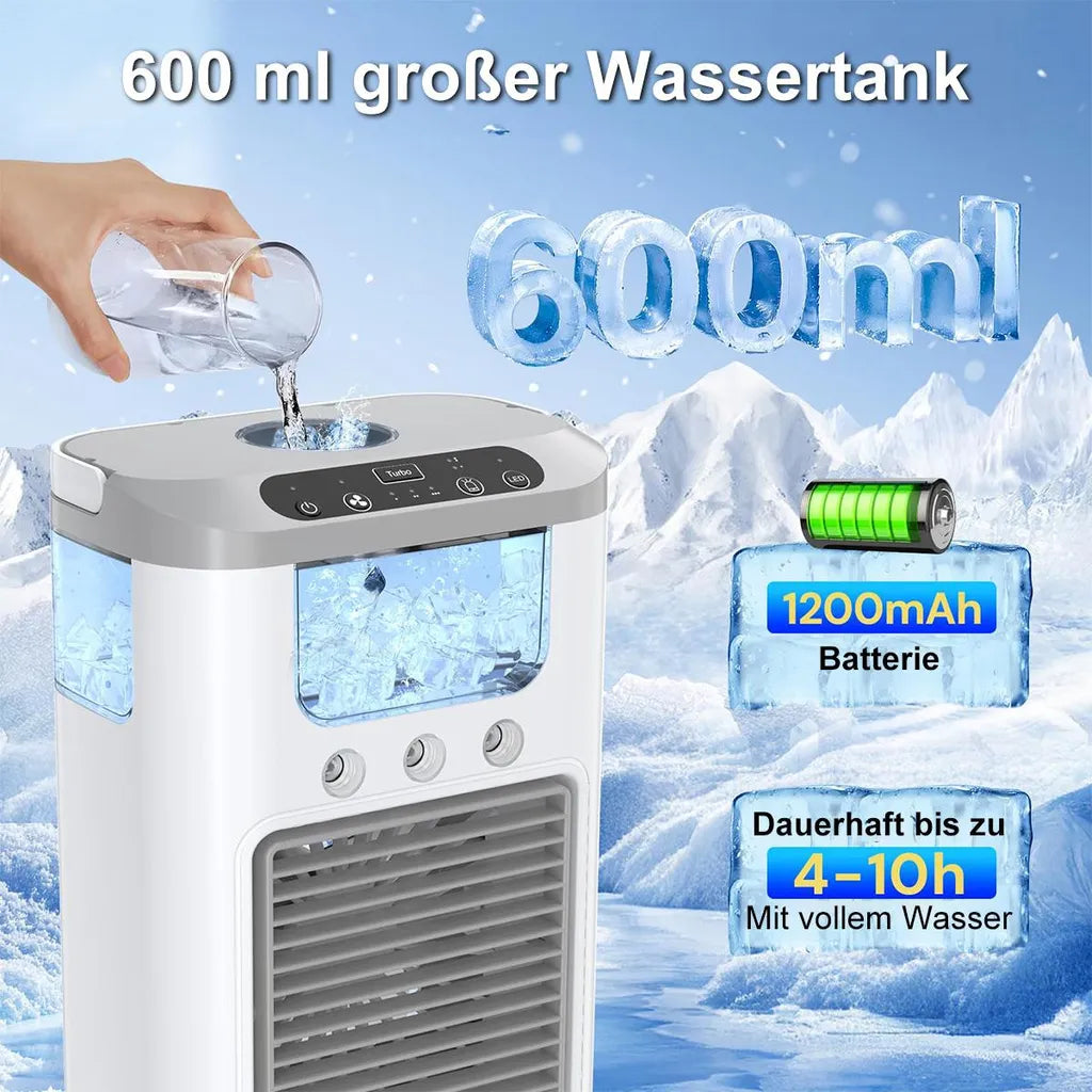  Draagbare mini-aircooler met mist