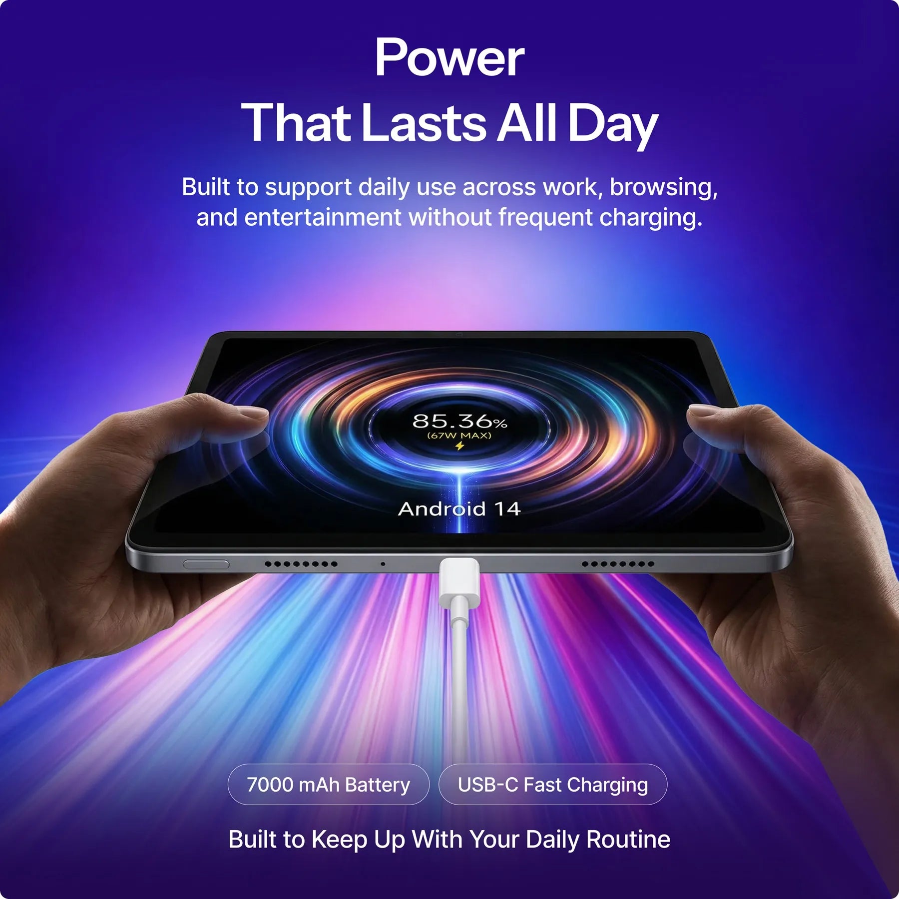 Tablet Prism Pro Android 14 Tablet 11 Zoll