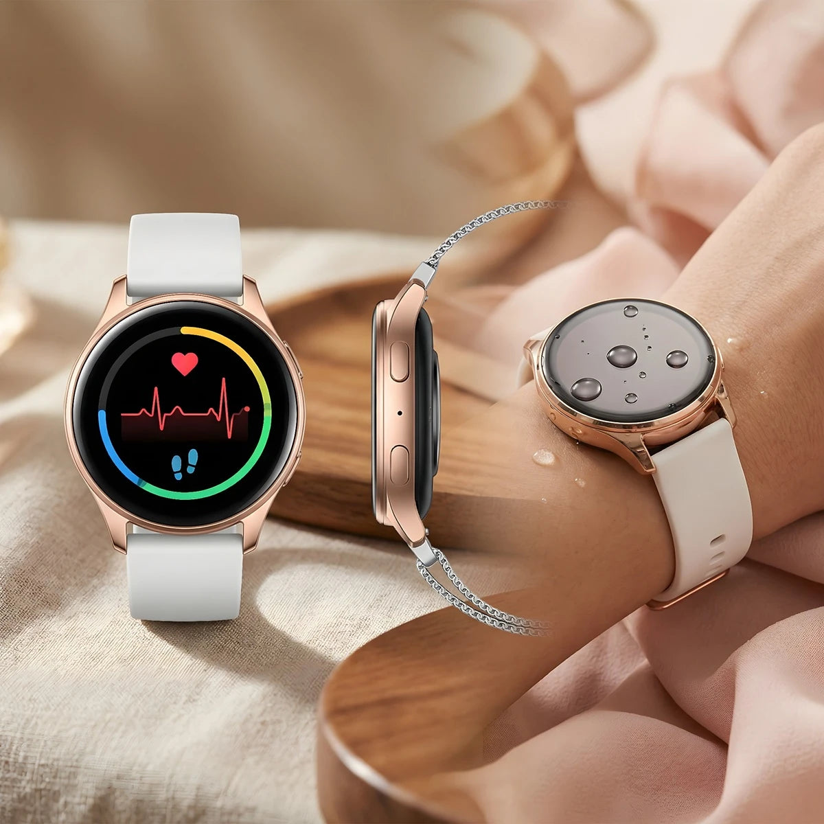 Dames Smartwatch W Pro met AMOLED-Display