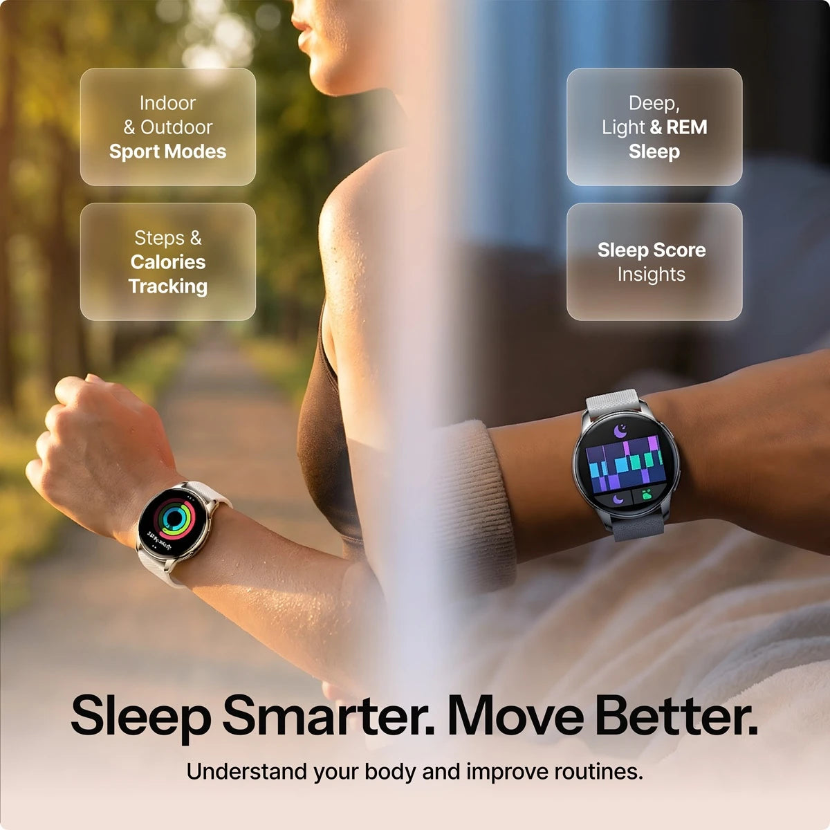Dames Smartwatch W Pro met AMOLED-Display
