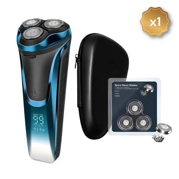 Razor + Heads + Travel Case