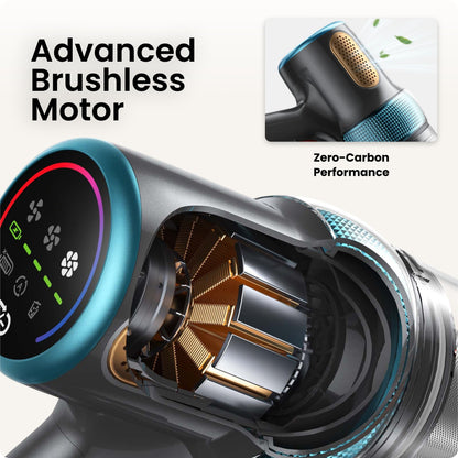 Cordless Vacuum Cleaner with 120AW Suction Power